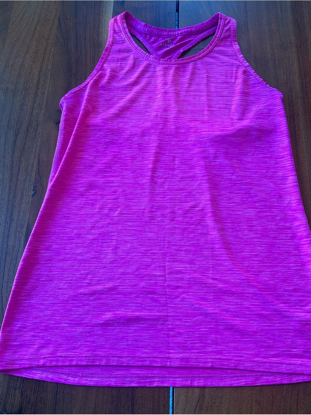 Athleta Hot Pink Racerback Performance Tank